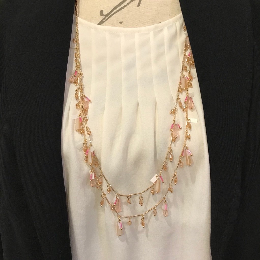 Nwt Long Layered Anna & Ava Necklace